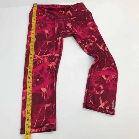 Reebok women’s leggings Sz xs red color - Picture 7 of 8